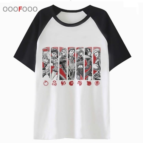 nanatsu no taizai t shirt male tee t-shirt harajuku funny tshirt top hip clothing for men streetwear hop PNN736 - KARZIZ