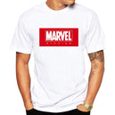 LUSLOS 2019 Men's Casual Marvel Printed T Shirt Fashion Streetwear O-Neck Male Tshirt Man T-shirt Tee Top camiseta masculina - KARZIZ