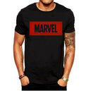 LUSLOS 2019 Men's Casual Marvel Printed T Shirt Fashion Streetwear O-Neck Male Tshirt Man T-shirt Tee Top camiseta masculina - KARZIZ