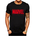 LUSLOS 2019 Men's Casual Marvel Printed T Shirt Fashion Streetwear O-Neck Male Tshirt Man T-shirt Tee Top camiseta masculina - KARZIZ