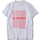 OK Boomer T Shirt - New Thing New Ideas Quote Funny TShirt 100% Cotton EU Size Casual Crew Neck Camenist - KARZIZ