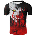 Horror Movie It Penny Wise Clown Joker 3D Print Tshirt Men/Women Hip Hop Streetwear Tee T shirt 90s Boys Cool Clothes Man Tops - KARZIZ