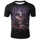 Horror Movie It Penny Wise Clown Joker 3D Print Tshirt Men/Women Hip Hop Streetwear Tee T shirt 90s Boys Cool Clothes Man Tops - KARZIZ