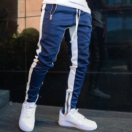 Mens Joggers Casual Pants Trousers - KARZIZ