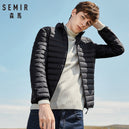 SEMIR 2019 Down Jacket Men Winter Portability Warm 90% White Duck Down Hooded Man Coat jaqueta masculino chaqueta hombre - KARZIZ