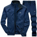 Tracksuits Men Polyester Sweatshirt Sporting Fleece - KARZIZ