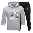 New Men Hoodies Suit Jordan 23 Tracksuit Sweatshirt Suit Fleece Hoodie+Sweat pants Jogging Homme Pullover 3XL Sporting Suit Male - KARZIZ