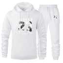 New Men Hoodies Suit Jordan 23 Tracksuit Sweatshirt Suit Fleece Hoodie+Sweat pants Jogging Homme Pullover 3XL Sporting Suit Male - KARZIZ