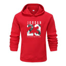 New Men Hoodies Suit Jordan 23 Tracksuit Sweatshirt Suit Fleece Hoodie+Sweat pants Jogging Homme Pullover 3XL Sporting Suit Male - KARZIZ