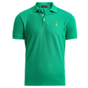 NEGIZBER New Man Polo Shirt Mens Casual Deer Embroidery Cotton Polo shirt Men Short Sleeve High Quantity polo men - KARZIZ