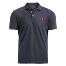 NEGIZBER New Man Polo Shirt Mens Casual Deer Embroidery Cotton Polo shirt Men Short Sleeve High Quantity polo men - KARZIZ