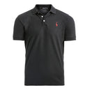 NEGIZBER New Man Polo Shirt Mens Casual Deer Embroidery Cotton Polo shirt Men Short Sleeve High Quantity polo men - KARZIZ