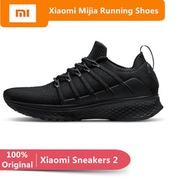 Original Xiaomi Mijia Sneakers 2 Men's Sports outdoor Shoes Mi smart sneaker Elastic Knitting Breathable Vamp Running Shoes - KARZIZ